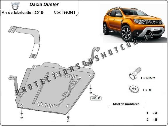 Protection de réservoir Dacia Duster