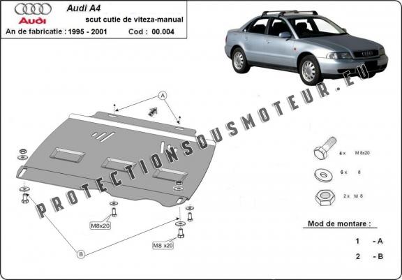 Protection de la boîte de vitesse Audi A4  B5 - manuelle