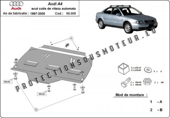 Protection de la boîte de vitesse Audi A4  B5 - automatique