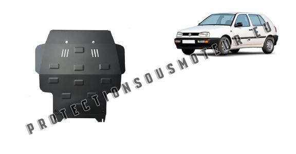 Protection sous moteur et de la boîte de vitesse VW Golf 3