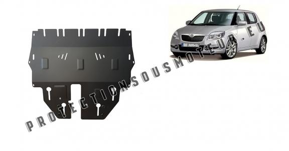 Protection sous moteur et de la boîte de vitesse Skoda Fabia 2