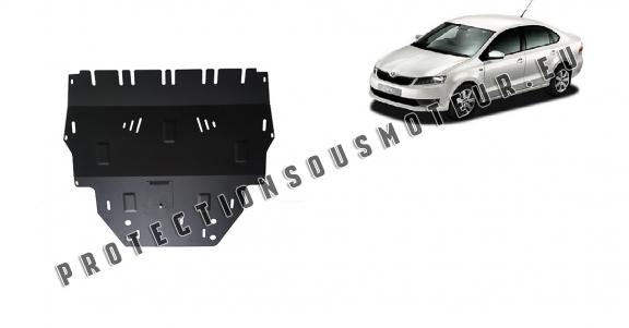 Protection sous moteur et de la boîte de vitesse Skoda Rapid