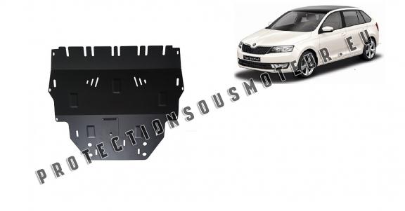 Protection sous moteur et de la boîte de vitesse Skoda Spaceback