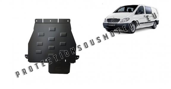 Protection de la boîte de vitesse Mercedes Vito W639 - 4x4 - Boîte de vitesse automatique