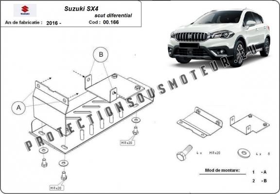 Protection du différentiel - RWD Suzuki SX4