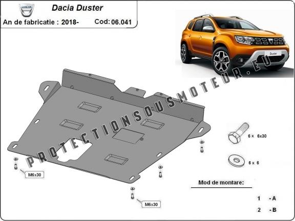 Protection sous moteur et de la boîte de vitesse Dacia Duster