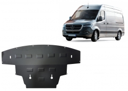 Protection sous moteur et de la radiateur Mercedes Sprinter- Propulsion