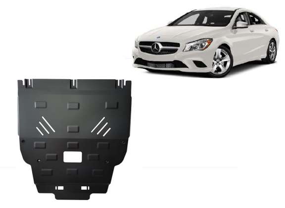 Protection sous moteur et de la boîte de vitesse Mercedes CLA X117