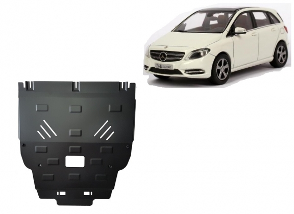 Protection sous moteur et de la boîte de vitesse Mercedes B-Class W246