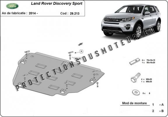 Protection sous moteur et de la boîte de vitesse Land Rover Discovery Sport