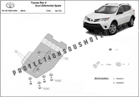 Protection du différentiel Toyota RAV 4