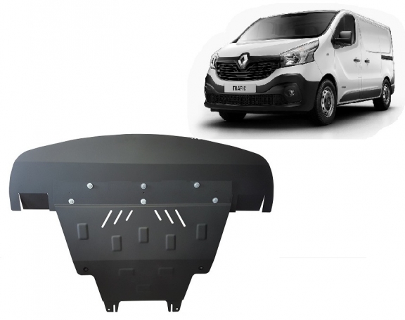 Protection sous moteur et de la boîte de vitesse Renault Trafic 3 