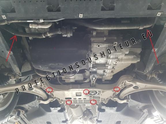 Protection sous moteur et de la boîte de vitesse Audi Q3