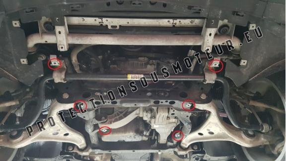 Protection sous moteur et de la boîte de vitesse Mercedes GL X166