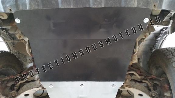 Protection sous moteur et de la radiateur Nissan Navara D22