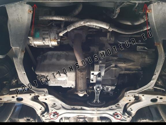Protection sous moteur et de la boîte de vitesse VW Golf  mk4
