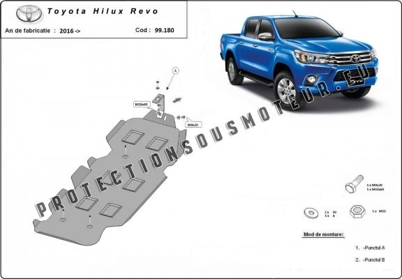 Protection de réservoir Toyota Hilux Revo