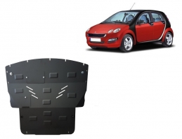 Protection sous moteur et de la boîte de vitesse Smart ForFour
