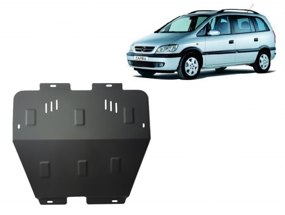Protection sous moteur et de la boîte de vitesse Opel Zafira A 