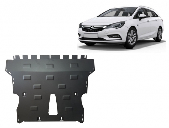 Protection sous moteur et de la boîte de vitesse Opel Astra K