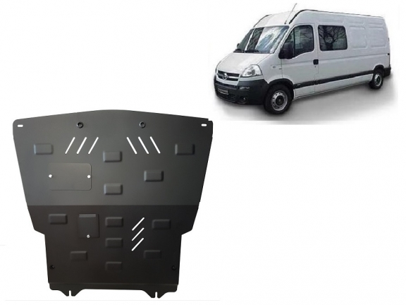Protection sous moteur et de la boîte de vitesse Opel Movano A 