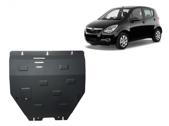 Protection sous moteur et de la boîte de vitesse Opel Agila (H08)