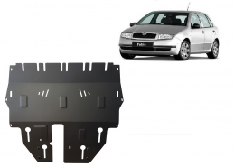 Protection sous moteur et de la boîte de vitesse Skoda Fabia 1