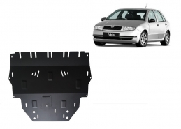 Protection sous moteur et de la boîte de vitesse Skoda Fabia