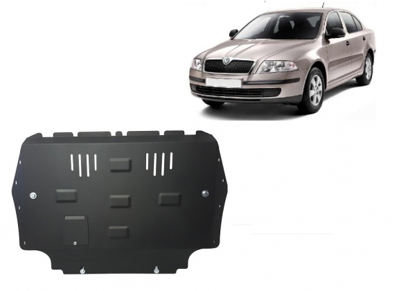 Protection sous moteur et de la boîte de vitesse Skoda Octavia 2