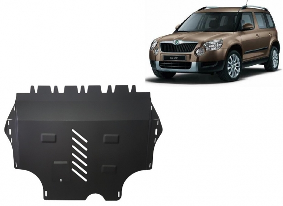 Protection sous moteur et de la boîte de vitesse Skoda Yeti