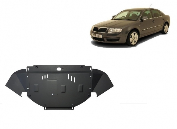Protection sous moteur et de la radiateur Skoda Superb- 1,8 1,9 2,0  TDI