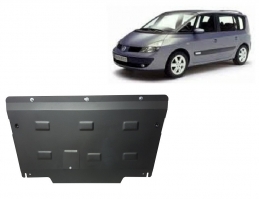Protection sous moteur et de la boîte de vitesse Renault Espace 4