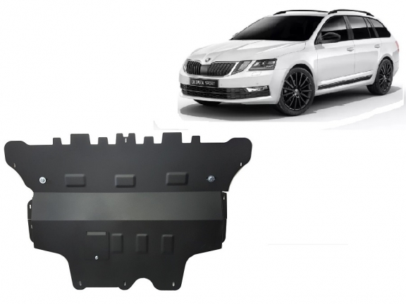 Protection sous moteur et de la boîte de vitesse Skoda Octavia 3 - Boîte de vitesse automatique