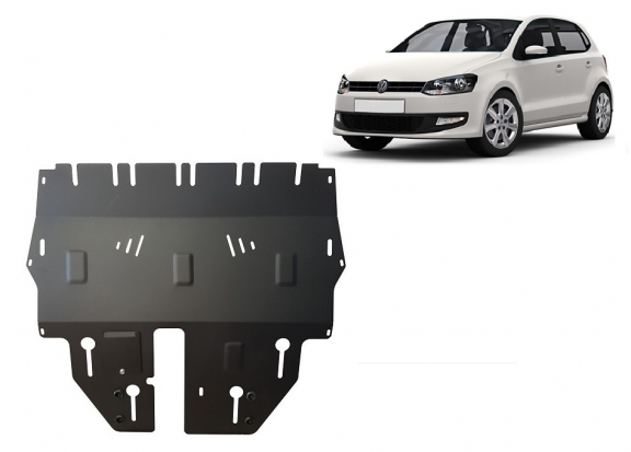 Protection sous moteur et de la boîte de vitesse VW Polo