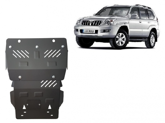 Protection sous moteur et de la radiateur Toyota Land Cruiser J120
