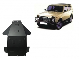 Protection sous moteur et de la boîte de vitesse Lada Niva