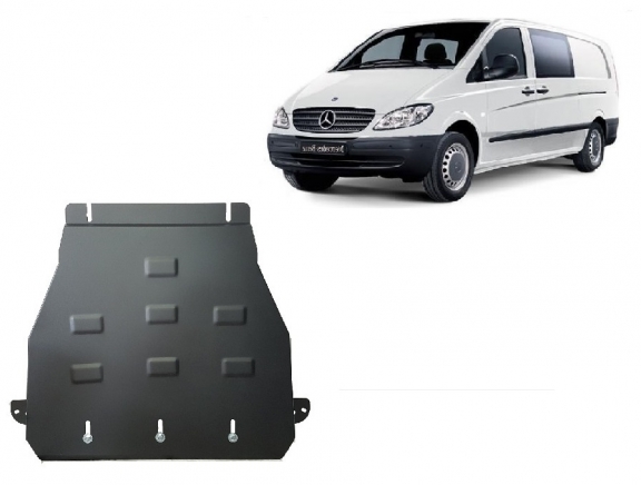 Protection de la boîte de vitesse Mercedes Vito W639 - 2.2 D 4x2