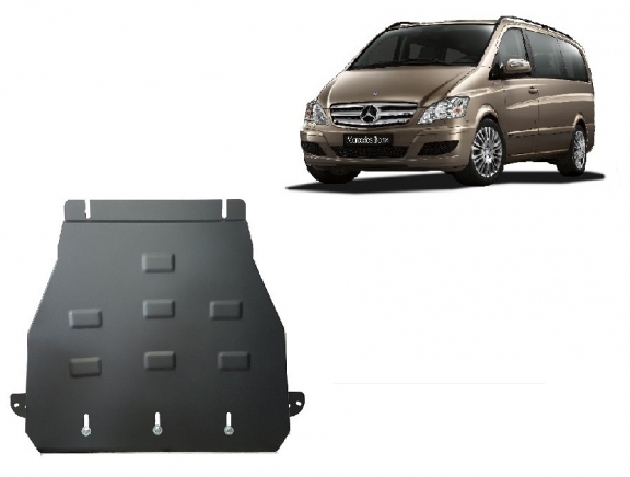 Protection de la boîte de vitesse Mercedes Viano W639 - 2.2 D 4x2