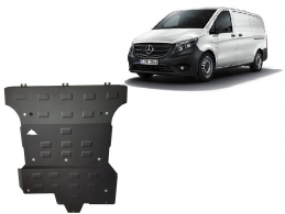 Protection sous moteur et de la boîte de vitesse  Mercedes Viano W447 2.2 D, 4x4