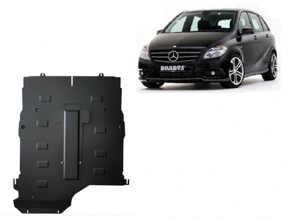 Protection sous moteur et de la boîte de vitesse Mercedes B-Class W245