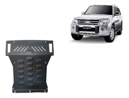 Protection sous moteur et de la radiateur Mitsubishi Pajero 4 (V80, V90)