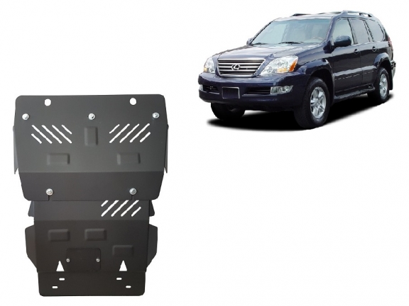 Protection sous moteur et de la boîte de vitesse Lexus GX