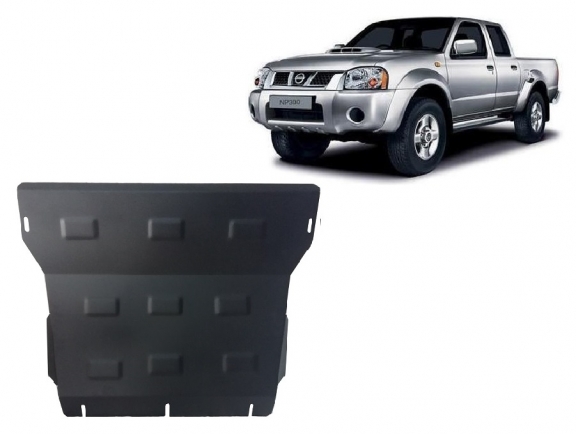 Protection sous moteur et de la radiateur Nissan Navara D22