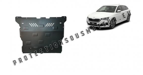 Protection sous moteur et de la boîte de vitesse Skoda Scala