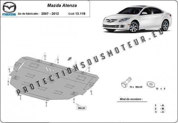 Protection sous moteur et de la boîte de vitesse Mazda Atenza