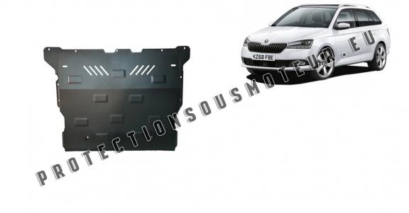 Protection sous moteur et de la boîte de vitesse Skoda Fabia