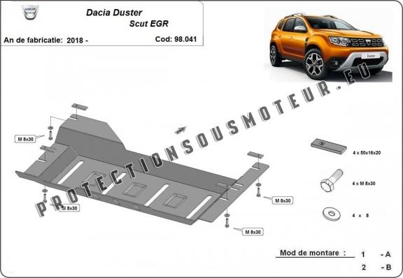 Protection EGR, system STOP&GO Dacia Duster