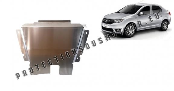 Protection sous moteur et de la boîte de vitesse DACIA LOGAN 2 - Aluminum