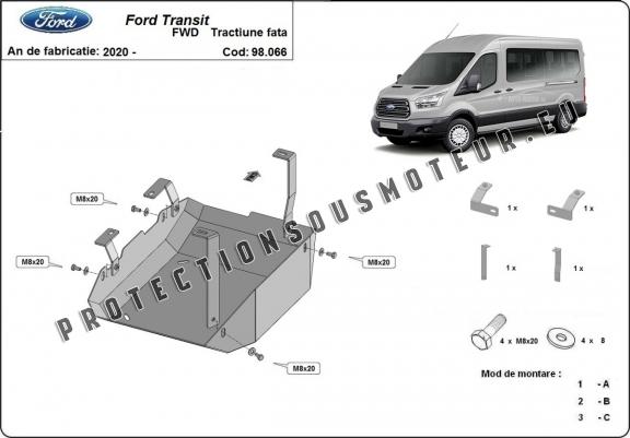 Protection réservoir AdBlue Ford Transit