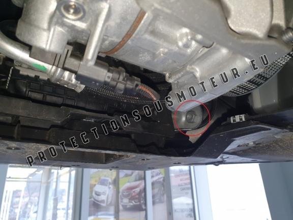 Protection sous moteur et de la boîte de vitesse Opel Corsa F